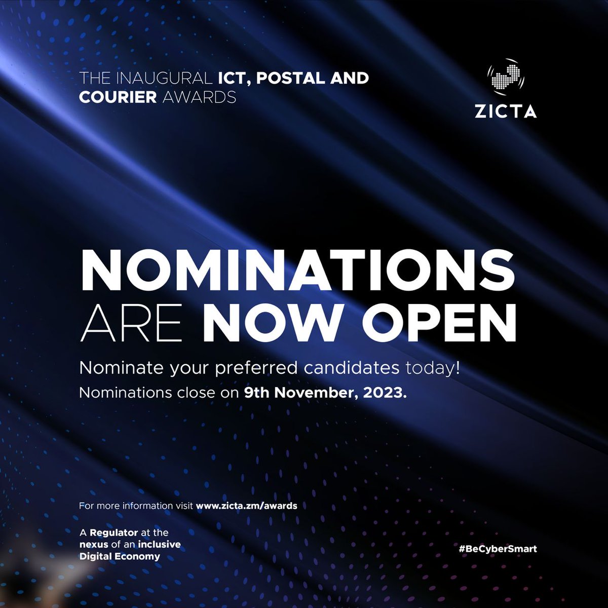 ZICTA awards campaign artwork